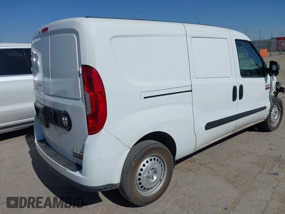 2022 Ram ProMaster City Cargo Tradesman z VIN ZFBHRFAB7N6Y29442, wystawiony jako IAAI lot #42306750 z przebiegiem 89 057 mil mil oraz . Historia ofert i sprzedaży dostępna na DreamBid. Obrazek 4.