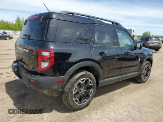 2025 Ford Bronco Sport Outer Banks with VIN 3FMCR9CN7SRE51424, listed as a Copart auction lot 58497645 with 1,876 mi miles and Clean title. Bid and sale history available at DreamBid. Image 3.