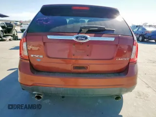 2014 Ford Edge Limited with VIN 2FMDK3KC9EBA02755, listed as a Copart auction lot 47131415 with 121,601 mi miles and Salvage Title. Bid and sale history available at carsss.com. Image 6.