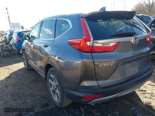 2018 Honda CR-V EX-L with VIN 7FARW2H89JE051063, listed as a IAAI auction lot 41748142 with 90,834 mi miles. Bid and sale history available at carsss.com. Image 3.