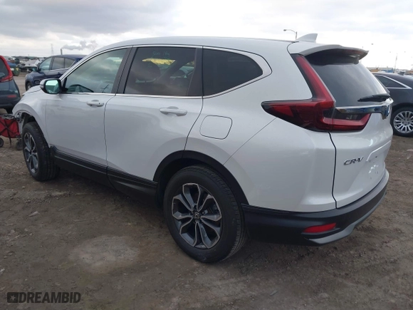 2022 Honda CR-V EX-L with VIN 2HKRW2H84NH634644, listed as a IAAI auction lot 41628495 with 32,186 mi miles. Bid and sale history available at carsss.com. Image 3.
