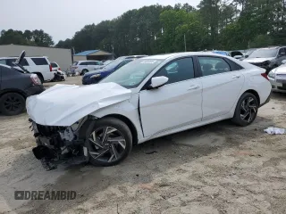 2024 Hyundai Elantra SEL с VIN KMHLS4DG6RU664407, выставлен на аукционе Copart как лот 59582535 с пробегом 34 760 миль миль и Списание • Salvage title. История ставок и продаж доступна на DreamBid. Изображение 1.