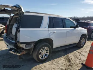 2016 Chevrolet Tahoe LS with VIN 1GNSCAKCXGR458090, listed as a Copart auction lot 86504394 with 166,558 mi miles and Salvage Title. Bid and sale history available at carsss.com. Image 3.