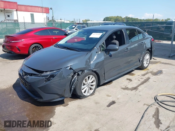2023 Toyota Corolla LE with VIN JTDB4MEE6P3003566, listed as a IAAI auction lot 40378200 with 42,837 mi miles. Bid and sale history available at carsss.com. Image 21.