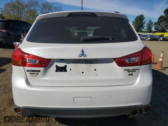 2015 Mitsubishi Outlander Sport 2.4 GT with VIN 4A4AP4AW2FE046749, listed as a Copart auction lot 76382764 with 103,583 mi miles and Salvage Title. Bid and sale history available at carsss.com. Image 6.