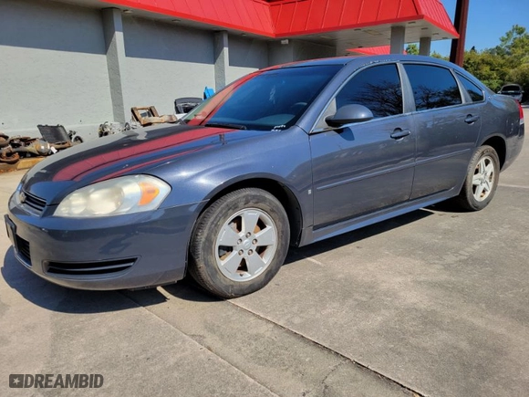2009 Chevrolet Impala 3.5L LT with VIN 2G1WT57N991222935, listed as a IAAI auction lot 41710281 with NaN miles. Bid and sale history available at carsss.com. Image 2.