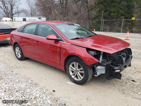 2017 Hyundai Sonata 2.4L with VIN 5NPE24AF5HH504388, listed as a Copart auction lot 50515245 with 29,352 mi miles and Salvage Title. Bid and sale history available at carsss.com. Image 4.