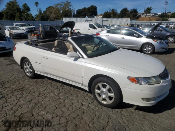 2002 Toyota Solara SE with VIN 2T1FF28P42C567794, listed as a Copart auction lot 77245334 with 200,941 mi miles and Clean Title. Bid and sale history available at DreamBid. Image 5.