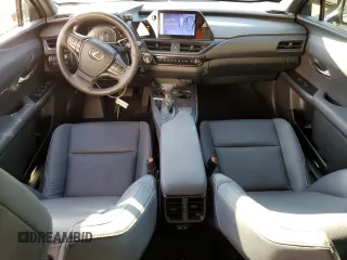 2023 Lexus UX 250h F Sport with VIN JTHB9JBHXP2067404, listed as a Copart auction lot 43605075 with 24,268 mi miles and Salvage title. Bid and sale history available at DreamBid. Image 8.