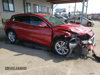 2018 Infiniti QX30 ESSENTIAL with VIN SJKCH5CP7JA056408, listed as a Copart auction lot 68911593 with 55,262 mi miles. Bid and sale history available at carsss.com. Image 4.