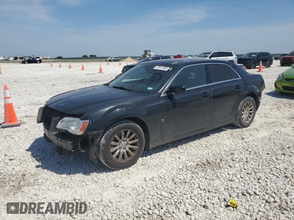 2014 Chrysler 300 with VIN 2C3CCAAG4EH100812, listed as a Copart auction lot 52641955 with 135,337 mi miles and Salvage Title. Bid and sale history available at carsss.com. Image 1.