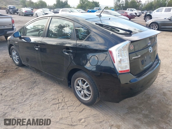 2011 Toyota Prius I with VIN JTDKN3DUXB5251042, listed as a IAAI auction lot 41906546 with 177,176 mi miles. Bid and sale history available at carsss.com. Image 3.