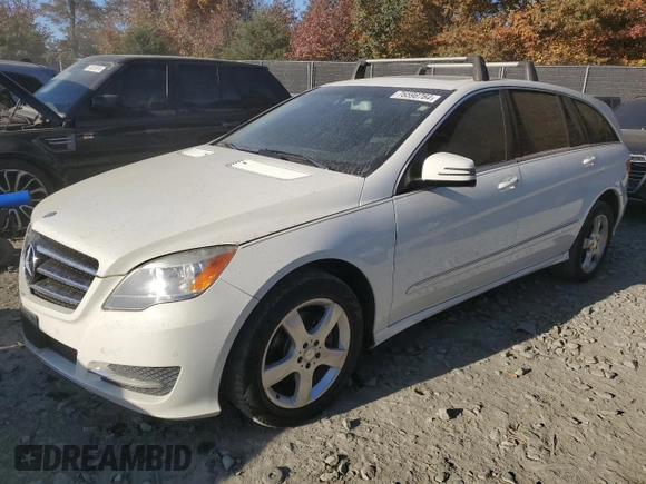 2012 Mercedes-Benz R 350 with VIN 4JGCB5HE9CA150347, listed as a Copart auction lot 76598764 with 174,726 mi miles and Salvage title. Bid and sale history available at DreamBid. Image 1.