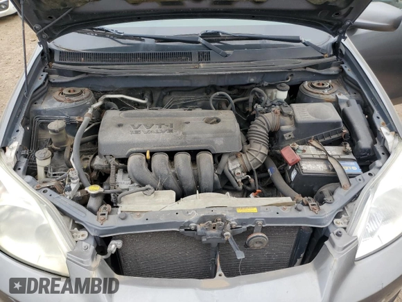 2006 Toyota Matrix STD z VIN 2T1KR32E56C587593, wystawiony jako Copart lot #73190904 z przebiegiem 229 338 mil mil oraz Nie do naprawy • Non repairable. Historia ofert i sprzedaży dostępna na DreamBid. Obrazek 11.