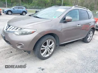 2010 Nissan Murano SL with VIN JN8AZ1MW6AW134027, listed as a IAAI auction lot 42136638 with 111,254 mi miles. Bid and sale history available at carsss.com. Image 2.