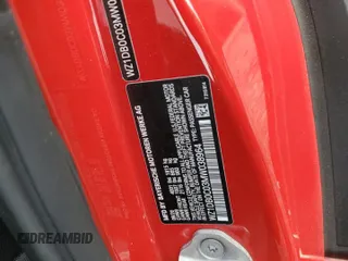 2021 Toyota Supra 3.0 с VIN WZ1DB0C03MW038964, выставлен на аукционе Copart как лот 61932835 с пробегом 24 556 миль миль и Списание • Salvage title. История ставок и продаж доступна на DreamBid. Изображение 12.