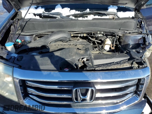 2012 Honda Pilot EX-L with VIN 5FNYF3H5XCB039719, listed as a Copart auction lot 87688785 with 237,769 mi miles and Salvage Title. Bid and sale history available at DreamBid. Image 12.