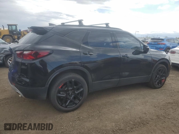 2022 Chevrolet Blazer LT z VIN 3GNKBHR43NS124679, wystawiony jako Copart lot #55776435 z przebiegiem 48 832 mil mil oraz Szkoda całkowita • Salvage title. Historia ofert i sprzedaży dostępna na DreamBid. Obrazek 3.
