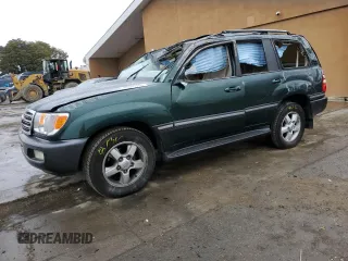 2004 Toyota Land Cruiser with VIN JTEHT05J142057907, listed as a Copart auction lot 43091765 with 280,839 mi miles and Salvage Title. Bid and sale history available at carsss.com. Image 1.