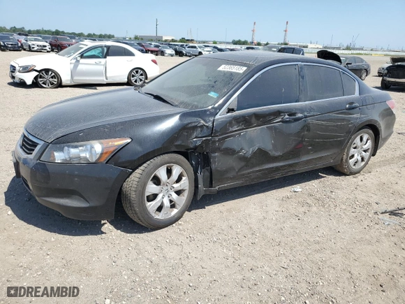 2009 Honda Accord Sdn EX-L with VIN 1HGCP26879A064109, listed as a Copart auction lot 52365185 with 250,186 mi miles and Salvage Title. Bid and sale history available at carsss.com. Image 1.