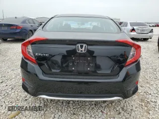 2019 Honda Civic LX with VIN 2HGFC2F60KH505609, listed as a Copart auction lot 50905455 with 101,807 mi miles and Salvage Title. Bid and sale history available at DreamBid. Image 6.