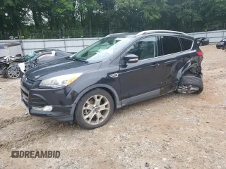 2015 Ford Escape Titanium z VIN 1FMCU0J96FUC00683, wystawiony jako Copart lot #58345105 z przebiegiem 61 031 mil mil oraz Szkoda całkowita • Salvage title. Historia ofert i sprzedaży dostępna na DreamBid. Obrazek 1.