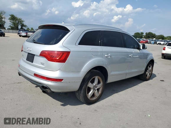 2015 Audi Q7 Premium Plus with VIN WA1LGAFEXFD027316, listed as a Copart auction lot 56501475 with 96,653 mi miles and Clean Title. Bid and sale history available at DreamBid. Image 3.