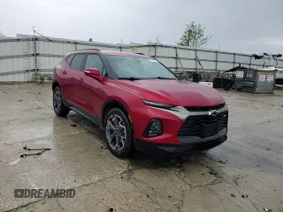 2022 Chevrolet Blazer RS with VIN 3GNKBKRS0NS125686, listed as a Copart auction lot 56734415 with 46,224 mi miles and Salvage title. Bid and sale history available at DreamBid. Image 14.