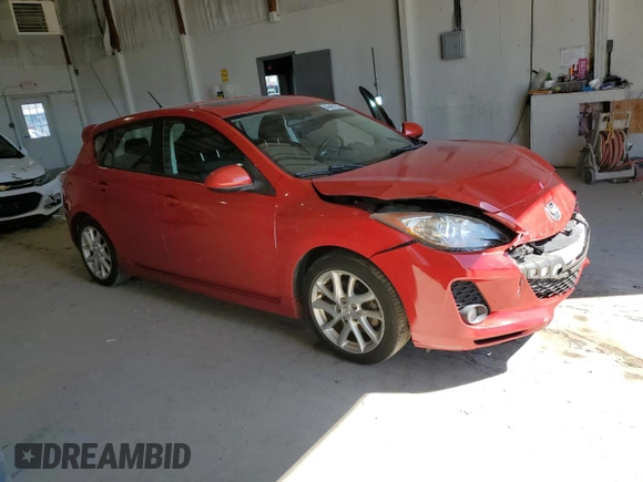 2012 Mazda 3 S Touring with VIN JM1BL1L51C1511194, listed as a Copart auction lot 49462255 with 106,415 mi miles and Salvage Title. Bid and sale history available at DreamBid. Image 4.