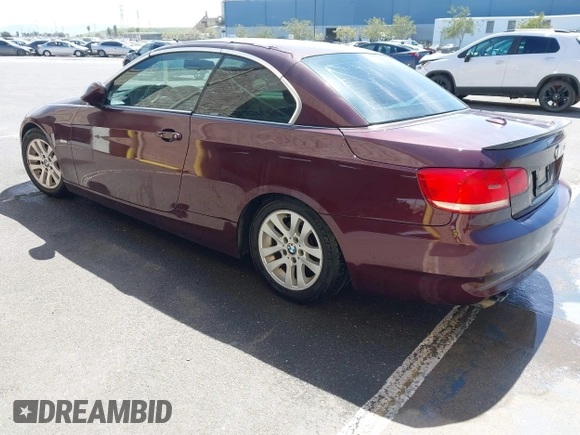 2008 BMW 3 Series 328i with VIN WBAWR33548P152596, listed as a IAAI auction lot 42033747 with 216,772 mi miles and . Bid and sale history available at carsss.com. Image 3.
