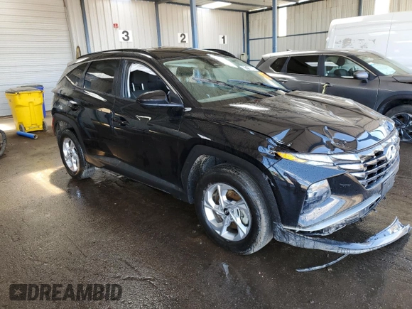 2024 Hyundai Tucson SEL with VIN 5NMJBCDE4RH308825, listed as a Copart auction lot 61718064 with 16,196 mi miles and Salvage Title. Bid and sale history available at carsss.com. Image 4.