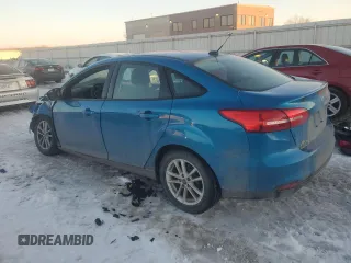 2017 Ford Focus SE with VIN 1FADP3F2XHL205204, listed as a Copart auction lot 88743115 with 137,369 mi miles and Salvage Title. Bid and sale history available at DreamBid. Image 2.