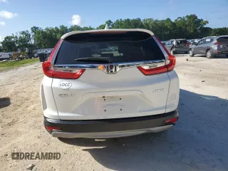 2017 Honda CR-V EX-L with VIN 2HKRW2H83HH689168, listed as a Copart auction lot 52161155 with 45,870 mi miles and Salvage Title. Bid and sale history available at carsss.com. Image 6.