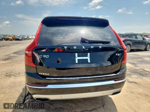 2021 Volvo XC90 Inscription with VIN YV4A22PL7M1716627, listed as a Copart auction lot 63873165 with Not provided miles and Non repairable. Bid and sale history available at DreamBid. Image 6.