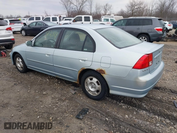 2005 Honda Civic with VIN JHMES96605S020601, listed as a IAAI auction lot 41792929 with 151,178 mi miles and . Bid and sale history available at DreamBid. Image 3.