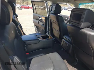 2013 Infiniti QX56 with VIN JN8AZ2NE5D9042826, listed as a IAAI auction lot 42073857 with 77,960 mi miles and . Bid and sale history available at DreamBid. Image 8.