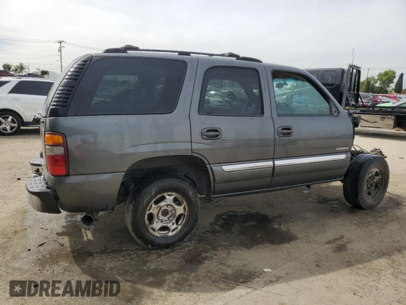 2002 GMC Yukon SLT z VIN 1GKEC13TX2R241172, wystawiony jako Copart lot #47281635 z przebiegiem Nie podano mil oraz Szkoda całkowita • Salvage title. Historia ofert i sprzedaży dostępna na DreamBid. Obrazek 3.
