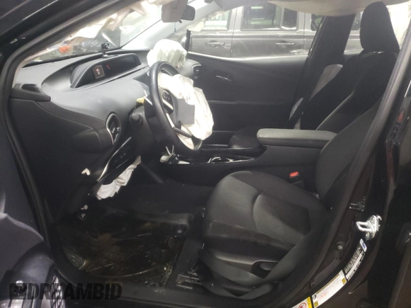 2018 Toyota Prius Two with VIN JTDKARFU3J3549423, listed as a Copart auction lot 46845505 with 82,485 mi miles and Salvage Title. Bid and sale history available at carsss.com. Image 7.