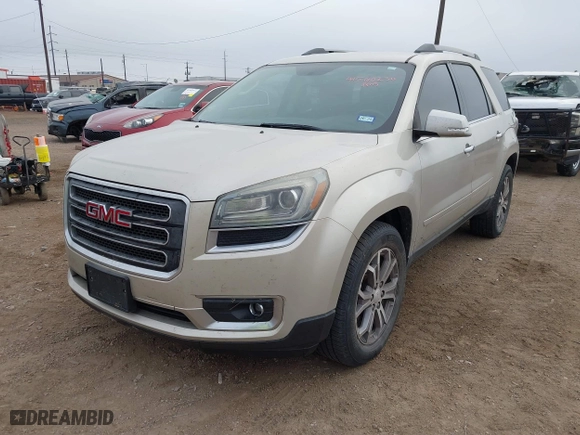 2013 GMC Acadia SLT with VIN 1GKKVRKD6DJ212033, listed as a IAAI auction lot 41560230 with 139,824 mi miles. Bid and sale history available at carsss.com. Image 2.