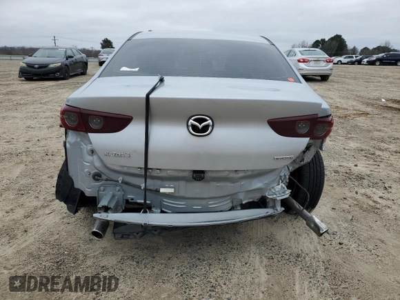 2021 Mazda 3 2.0 with VIN JM1BPAA78M1314033, listed as a Copart auction lot 87725525 with 58,876 mi miles and Salvage Title. Bid and sale history available at DreamBid. Image 6.