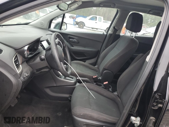 2017 Chevrolet Trax LS with VIN 3GNCJNSB5HL289954, listed as a Copart auction lot 43061775 with 75,481 mi miles and Salvage Title. Bid and sale history available at carsss.com. Image 7.