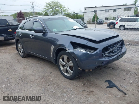 2009 Infiniti FX z VIN JNRAS18W39M152180, wystawiony jako IAAI lot #42226853 z przebiegiem 268 413 mil mil oraz . Historia ofert i sprzedaży dostępna na DreamBid. Obrazek 1.