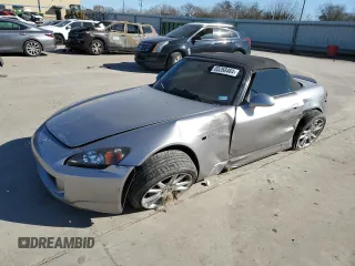 2004 Honda S2000 with VIN JHMAP214X4T000300, listed as a Copart auction lot 85268464 with 62,828 mi miles and Salvage Title. Bid and sale history available at DreamBid. Image 1.