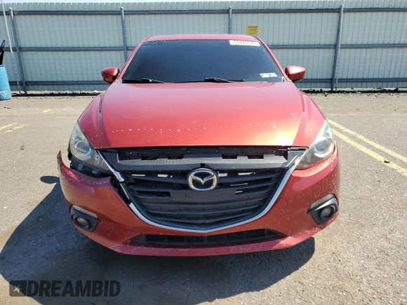 2015 Mazda 3 S Touring with VIN JM1BM1V39F1243119, listed as a Copart auction lot 53475575 with 132,464 mi miles and Salvage Title. Bid and sale history available at DreamBid. Image 5.