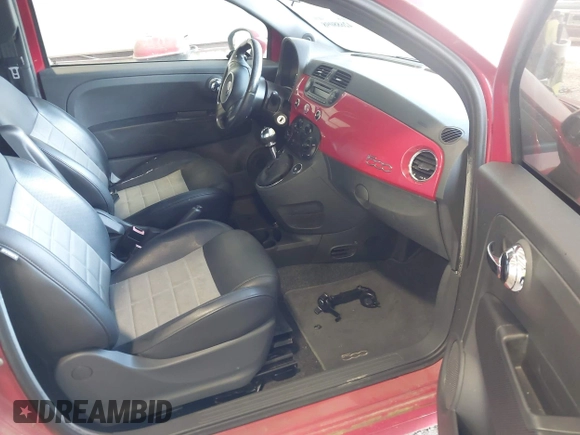 2012 FIAT 500 Sport with VIN 3C3CFFBR9CT190421, listed as a IAAI auction lot 42688098 with 303,276 mi miles and . Bid and sale history available at DreamBid. Image 5.