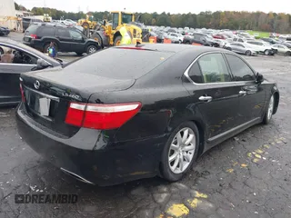 2007 Lexus LS 460 with VIN JTHBL46F175023561, listed as a IAAI auction lot 40870832 with 237,969 mi miles and . Bid and sale history available at DreamBid. Image 4.