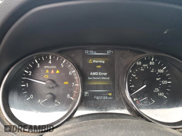 2017 Nissan Rogue S with VIN KNMAT2MV2HP516067, listed as a Copart auction lot 50984915 with 202,168 mi miles and Salvage Title. Bid and sale history available at carsss.com. Image 9.