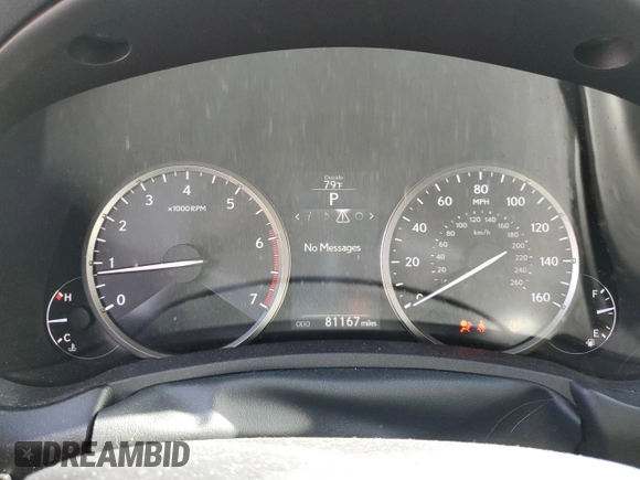 2016 Lexus NX 200t with VIN JTJYARBZ3G2048782, listed as a Copart auction lot 57327805 with 81,167 mi miles and Salvage title. Bid and sale history available at DreamBid. Image 9.