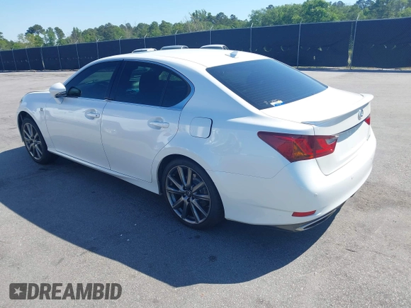 2013 Lexus GS 350 with VIN JTHBE1BL5D5022218, listed as a IAAI auction lot 42114895 with 237,344 mi miles and . Bid and sale history available at DreamBid. Image 3.