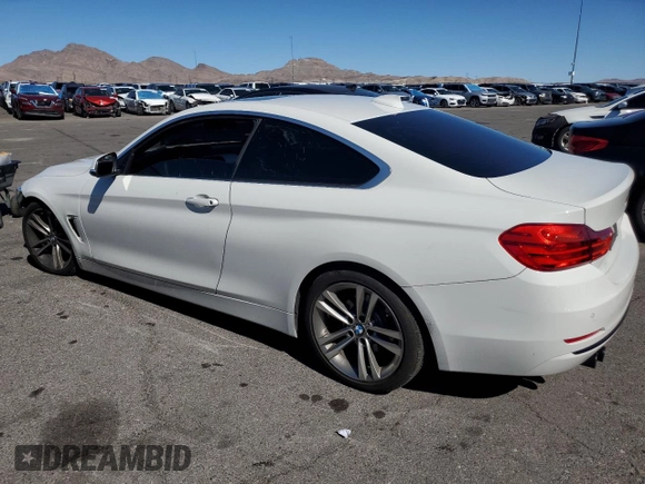 2017 BMW 4 Series 430i with VIN WBA4R7C57HK679575, listed as a Copart auction lot 45841335 with 74,973 mi miles and Salvage Title. Bid and sale history available at DreamBid. Image 2.